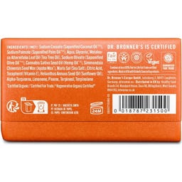 Dr. Bronner's Magic Bar Soap - Tea Tree - 140 g