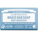 Dr. Bronner's Magic Bar Soap, Baby - Unscented - 140 g