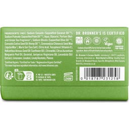 Dr. Bronner's Magic Bar Soap Green Tea - 140 g