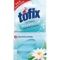 Tofix WC-Stein Nachfüllung 3er-Set - Waterlily