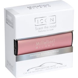 Millefiori Milano Autoduft Magnolia Blossom & Wood - Icon Classic Pink
