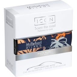 Millefiori Milano Autoduft White Musk - Icon Textile Floral
