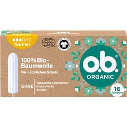 o.b. Organic Tampons Normal - 16 Szt.