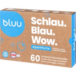 bluu Bandes de Lessive Fraîcheur Alpine - 60 pièces