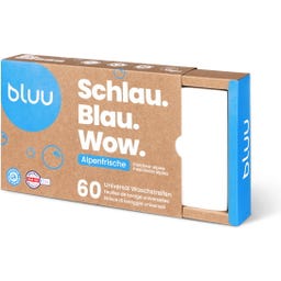 bluu Bandes de Lessive Fraîcheur Alpine - 60 pièces