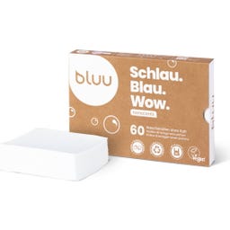 bluu Bandes de Lessive Sans Parfum - 60 pièces