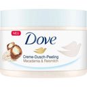 Dove Cream Shower Scrub Macadamia & Rismjölk - 225 ml