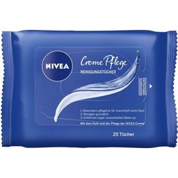 NIVEA Creme Care Cleansing Wipes - 25 Pcs