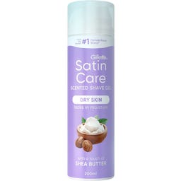 Satin Care Dry Skin Shea Butter Silk - Gel da Barba