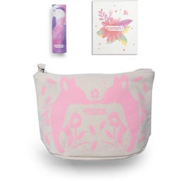 namaki Pink Fox Sparkling Pouch