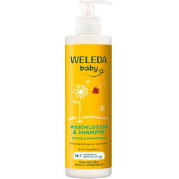 Weleda Gel za prhanje in šampon z ognjičem