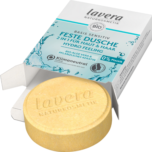 lavera Shampoing-Douche Solide Basis Sensitiv - 50 g