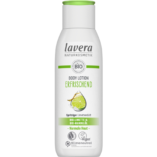 Refreshing Body Lotion with Organic Lime & Organic Almond Oil - 200 ml