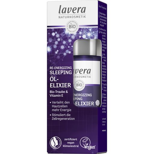lavera Re-Energizing Sleeping Olie-Elixer - 30 ml