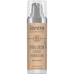 lavera Hyaluron Liquid Foundation - 01 Natural Ivory