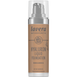 lavera Hyaluron Liquid Foundation - 06 Warm Almond