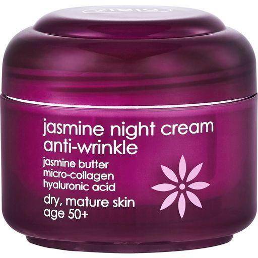 ziaja Crème de Nuit Anti-Rides Jasmin 50+ - 50 ml