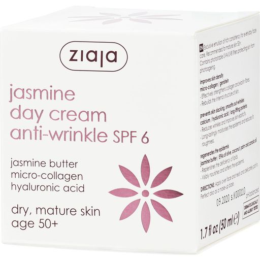 Jasmin 50+ Anti-Falten Tagescreme mit LSF 6 - 50 ml