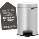 Brabantia Poubelle à Pédale Newicon 3L