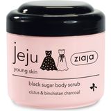 Jeju Young Skin Pink Körperpeeling mit schwarzem Zucker