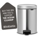 Brabantia NewIcon Pedaalemmer, 5 Liter