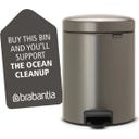 Brabantia NewIcon Pedaalemmer, 5 Liter