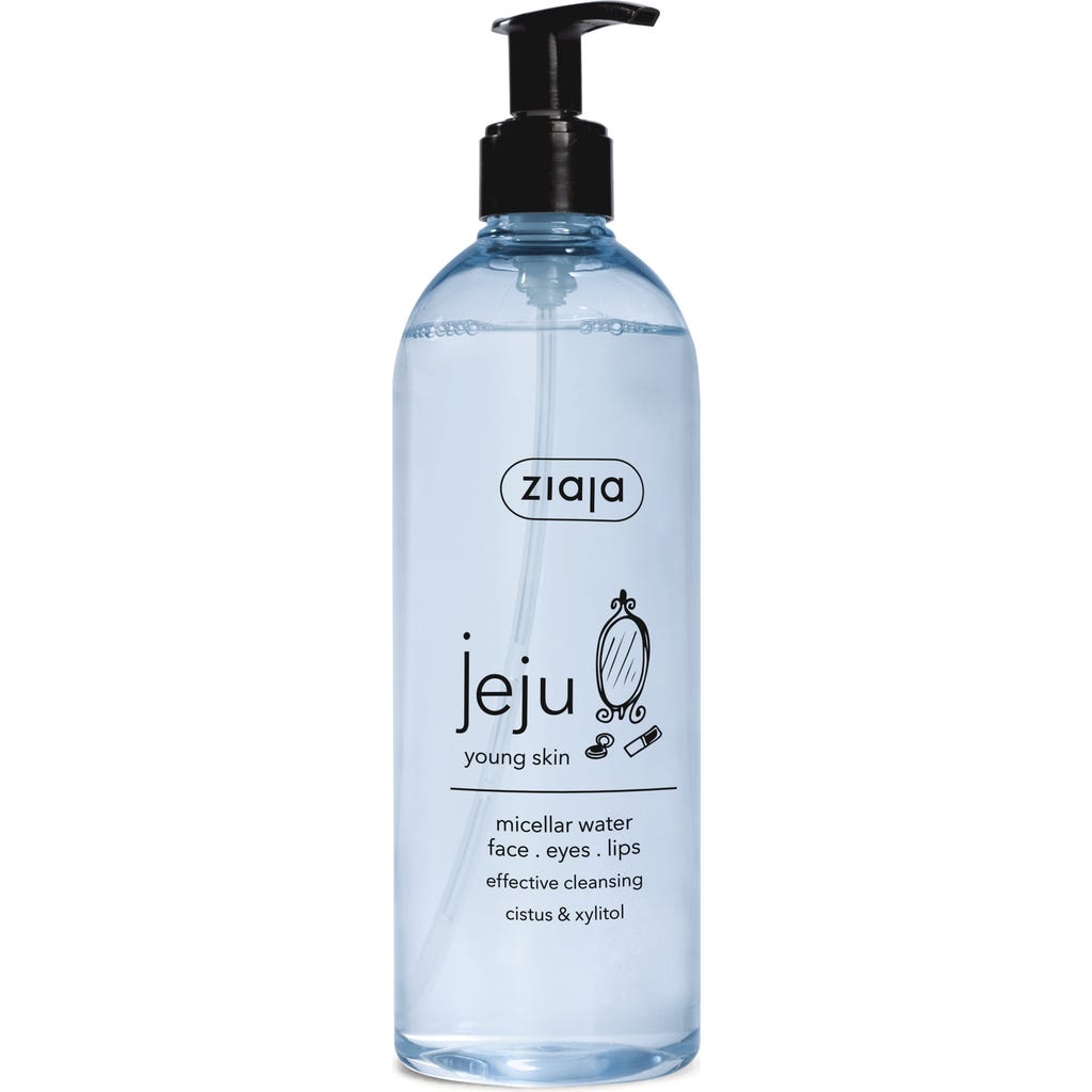 ziaja Jeju Young Skin Blue Micellar Water, 390 ml - oh feliz
