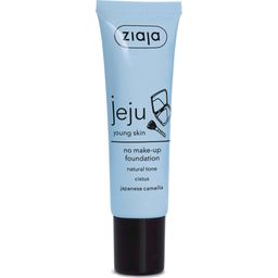Jeju Young Skin Blue No Make-Up Foundation - tom natural