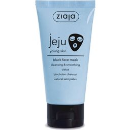 jeju young skin cleansing & smoothing black face mask