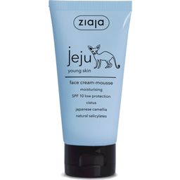 Jeju Young Skin Blue Face Cream Mousse with SPF 10