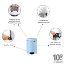 Brabantia NewIcon Pedaalemmer, 5 Liter