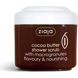 cocoa butter shower scrub with macrogranules