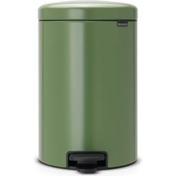 NewIcon - Pattumiera a Pedale 20 L con Inserto in Plastica