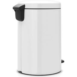 NewIcon - Pattumiera a Pedale 20 L con Inserto in Plastica