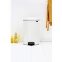 NewIcon - Pattumiera a Pedale 20 L con Inserto in Plastica