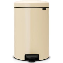 NewIcon - Pattumiera a Pedale 20 L con Inserto in Plastica