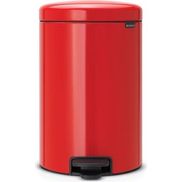 NewIcon - Pattumiera a Pedale 20 L con Inserto in Plastica