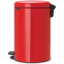 NewIcon - Pattumiera a Pedale 20 L con Inserto in Plastica