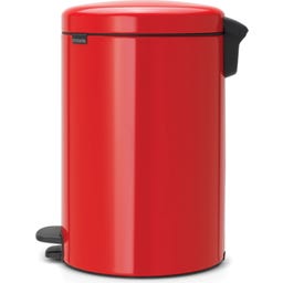 NewIcon - Pattumiera a Pedale 20 L con Inserto in Plastica