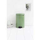 NewIcon - Pattumiera a Pedale 20 L con Inserto in Plastica
