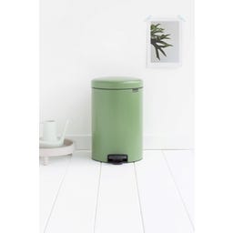 NewIcon - Pattumiera a Pedale 20 L con Inserto in Plastica