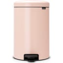 NewIcon - Pattumiera a Pedale 20 L con Inserto in Plastica