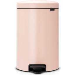NewIcon - Pattumiera a Pedale 20 L con Inserto in Plastica