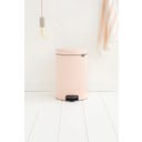NewIcon - Pattumiera a Pedale 20 L con Inserto in Plastica