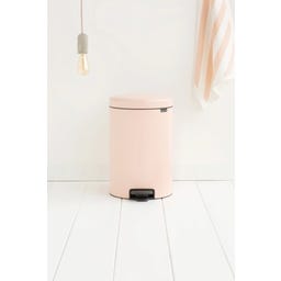NewIcon - Pattumiera a Pedale 20 L con Inserto in Plastica