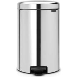 NewIcon - Pattumiera a Pedale 20 L con Inserto in Plastica