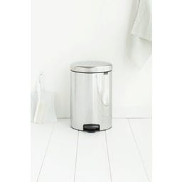 NewIcon - Pattumiera a Pedale 20 L con Inserto in Plastica