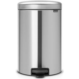 NewIcon - Pattumiera a Pedale 20 L con Inserto in Plastica