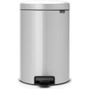 NewIcon - Pattumiera a Pedale 20 L con Inserto in Plastica
