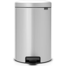 NewIcon - Pattumiera a Pedale 20 L con Inserto in Plastica